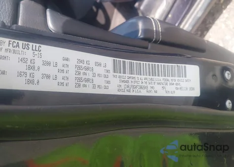 2015 Jeep Grand Cherokee Limited из США, поврежденный, VIN 1C4RJFBG0FC882649